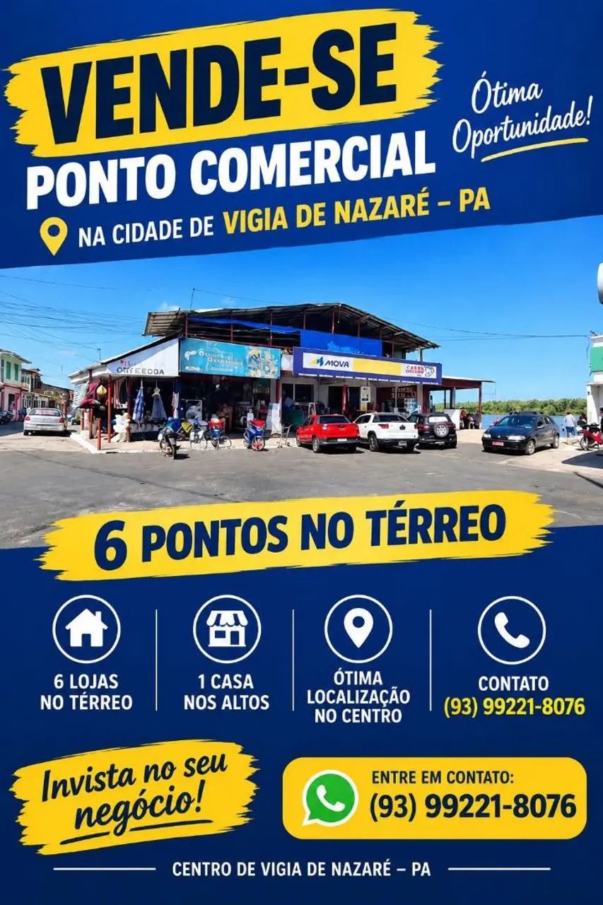 VENDE-SE - EXCELENTE OPORTUNIDADE EM VIGIA/PA