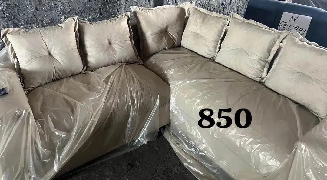 Conjunto de sofá com puff  Retrátil  - Foto 3