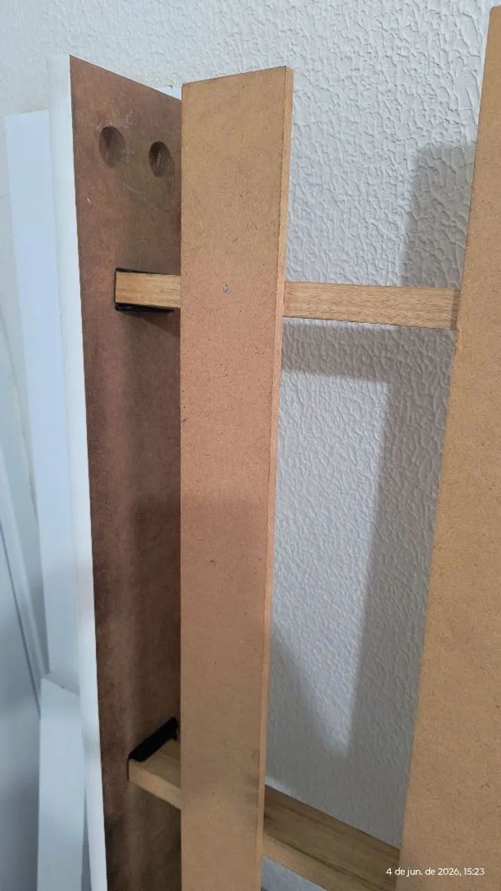 Cama Box Solteiro Branca com Colchão - Bom Estado - Foto 2