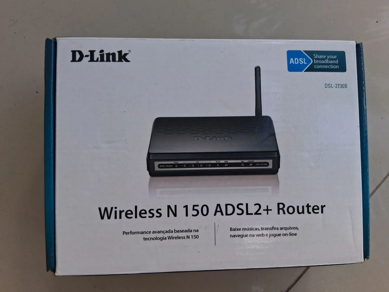 ROTEADOR ADSL2 + WIRELESS N 150