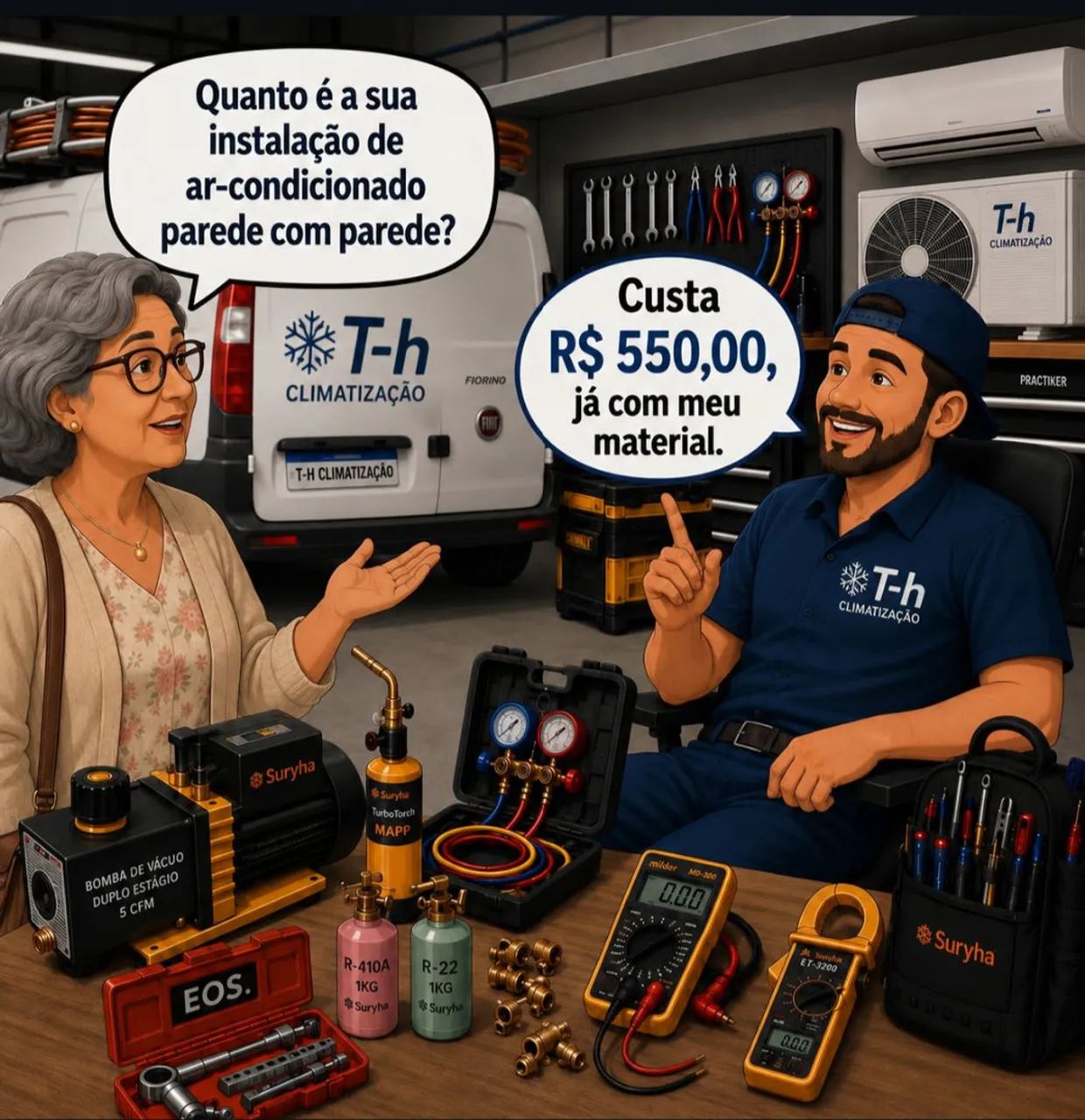 Técnico em instalação ar-condicionado  - Foto 2