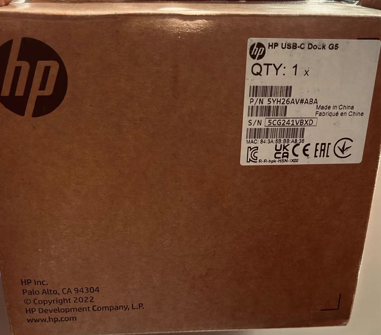HP USB-C Dock G5 Original - Novo na Caixa - Foto 5