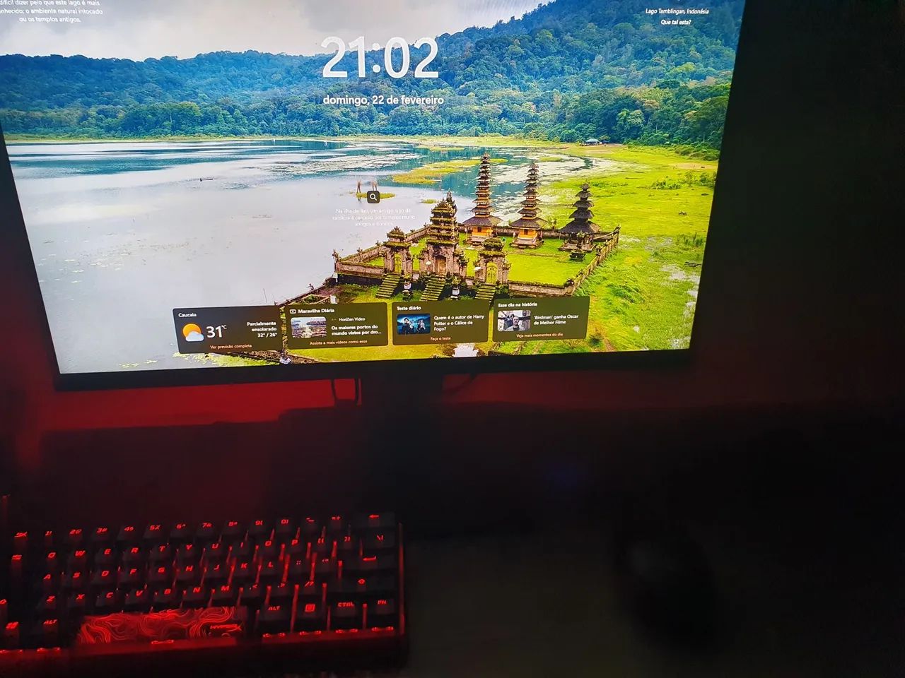 Monitor, pc gamer e periféricos  - Foto 4