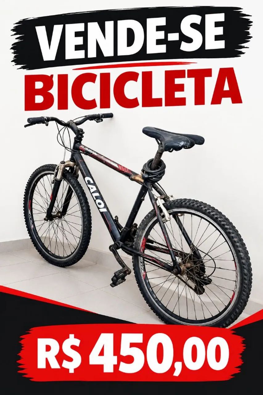Vende-se bicicleta 