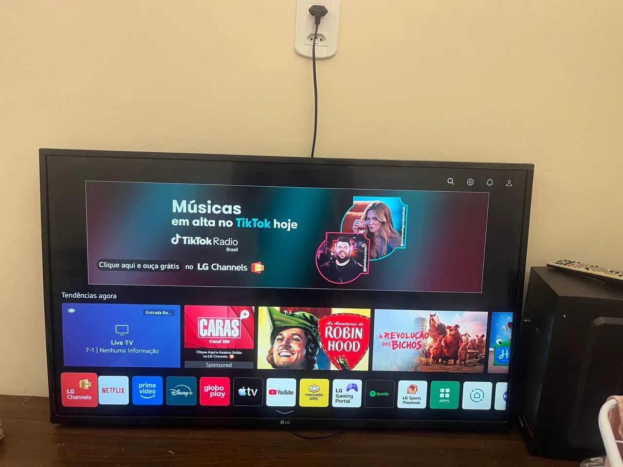 Tv LG 43 smart com canais online  - Foto 3