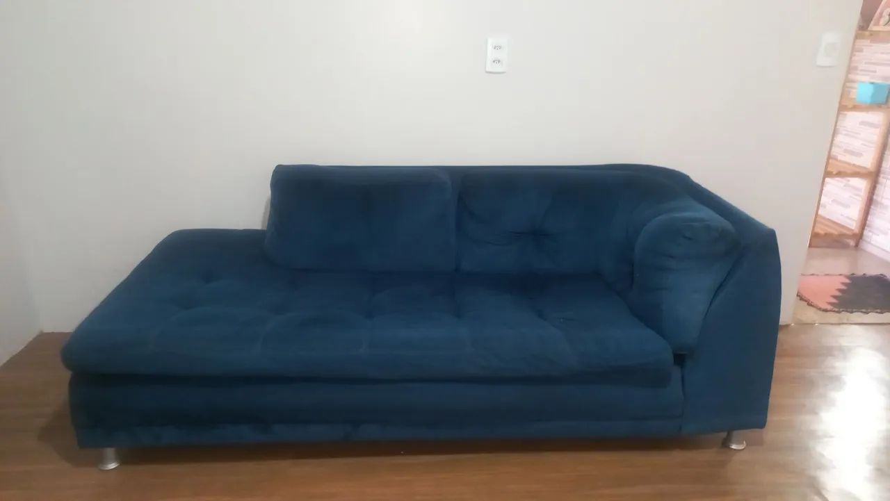  Vendo Sofá 3 lugares 900,00reais  - Foto 2