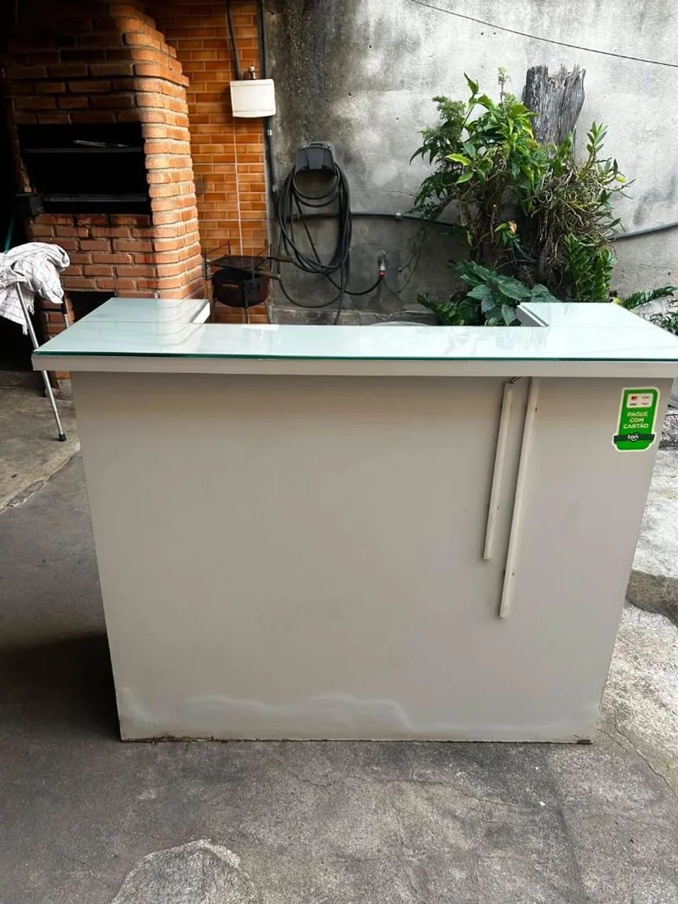 Balcão Recepção com leads e duas Gavetas - Foto 2