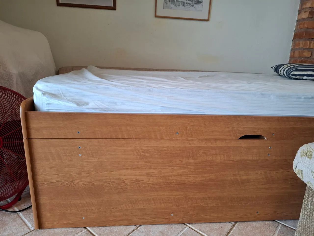 Cama solteiro baú  - Foto 2