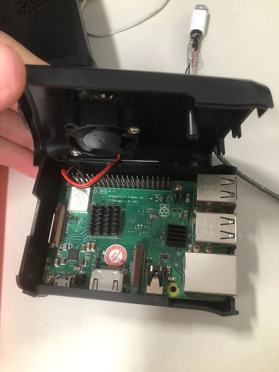 Raspbarry Pi 3 B+ ( com fonte )