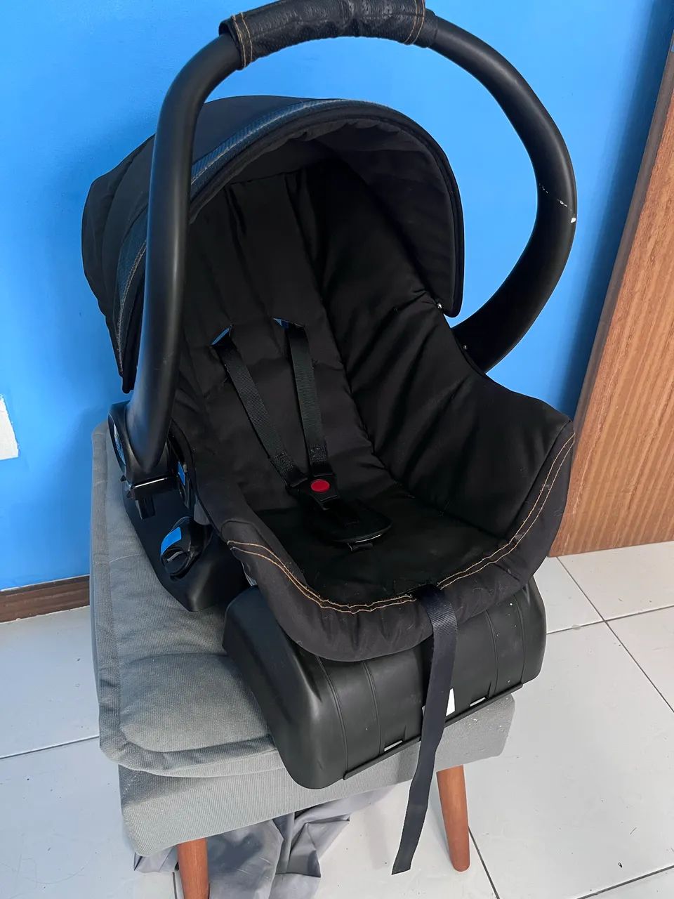 Carrinho de bebê 3 em 1 Galzerano - Foto 5
