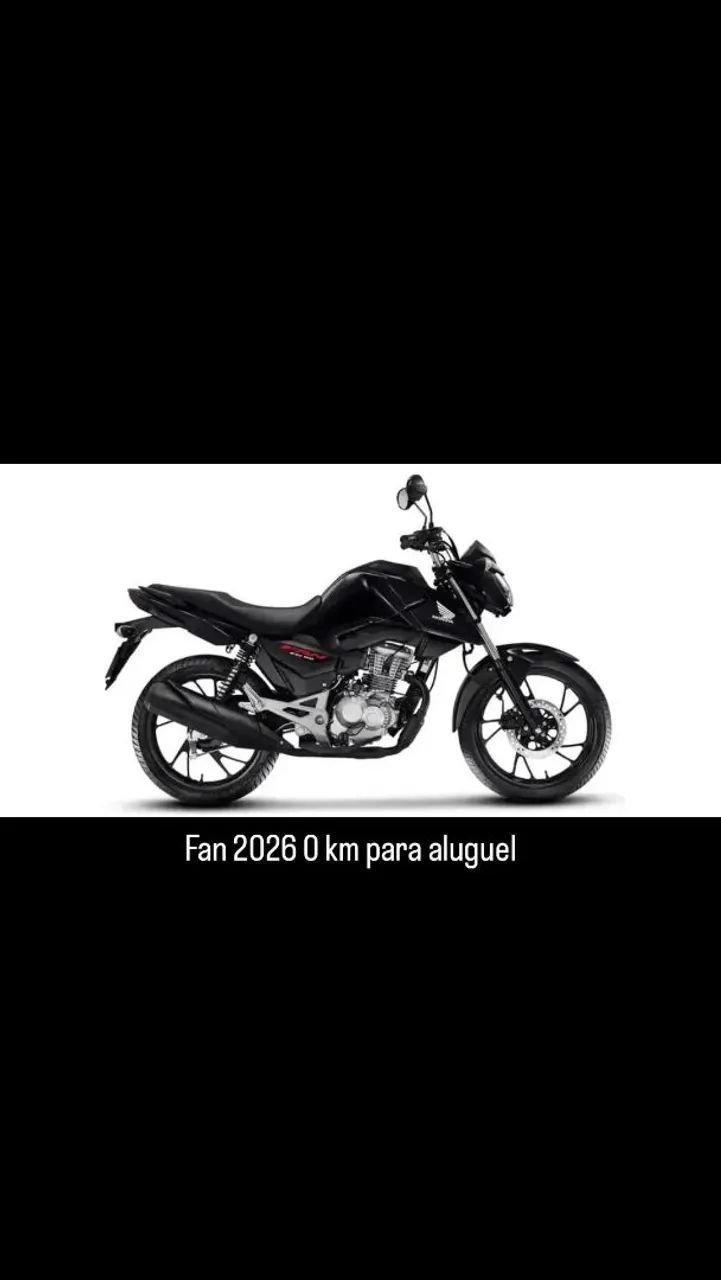 Fan 160 2026 0 km para locação 