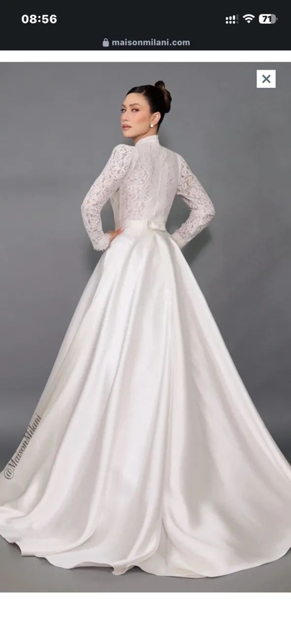 Vestido de noiva tradicional  - Foto 2