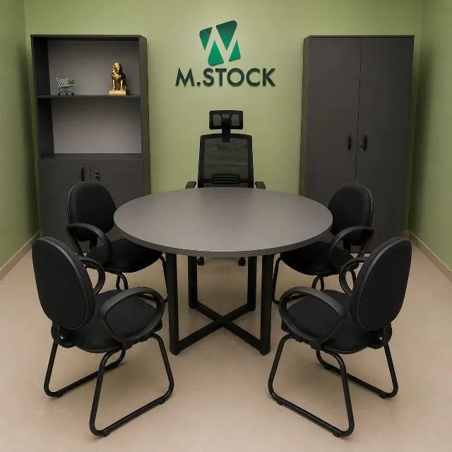 atenda seus clientes com nossa mesa de reunião elegante 