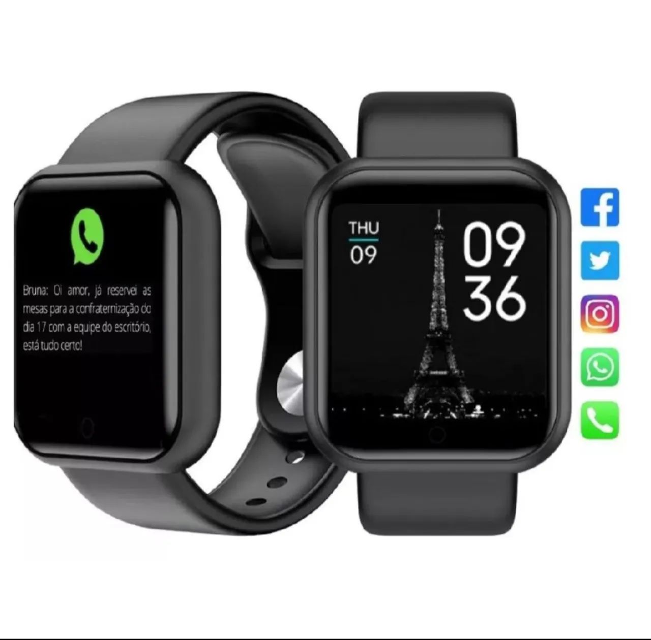 Relógio smartwatch D20  - Foto 2