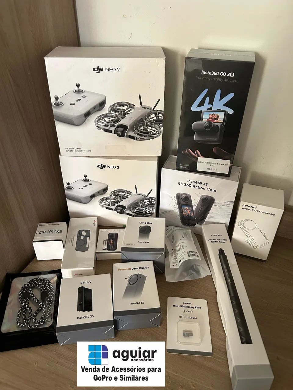 Acessórios para insta360 