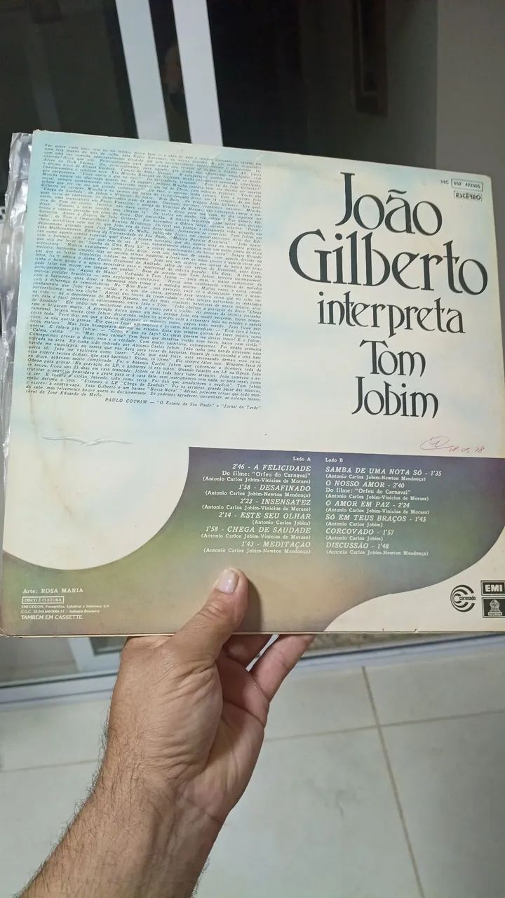 Disco de vinil João Gilberto  - Foto 2