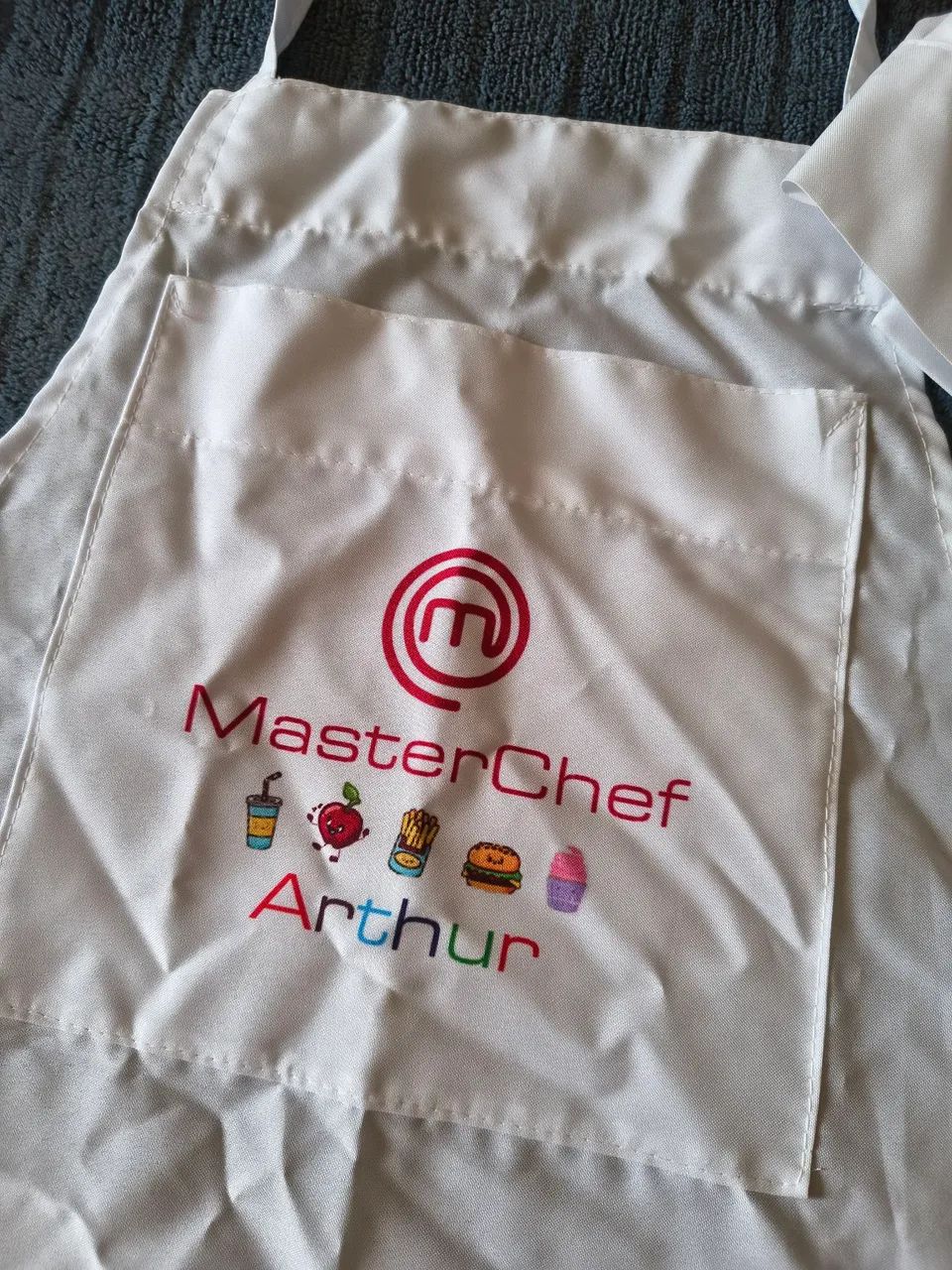 Fantasia Master Chef Junior personalizada com o nome Arthur - Foto 2