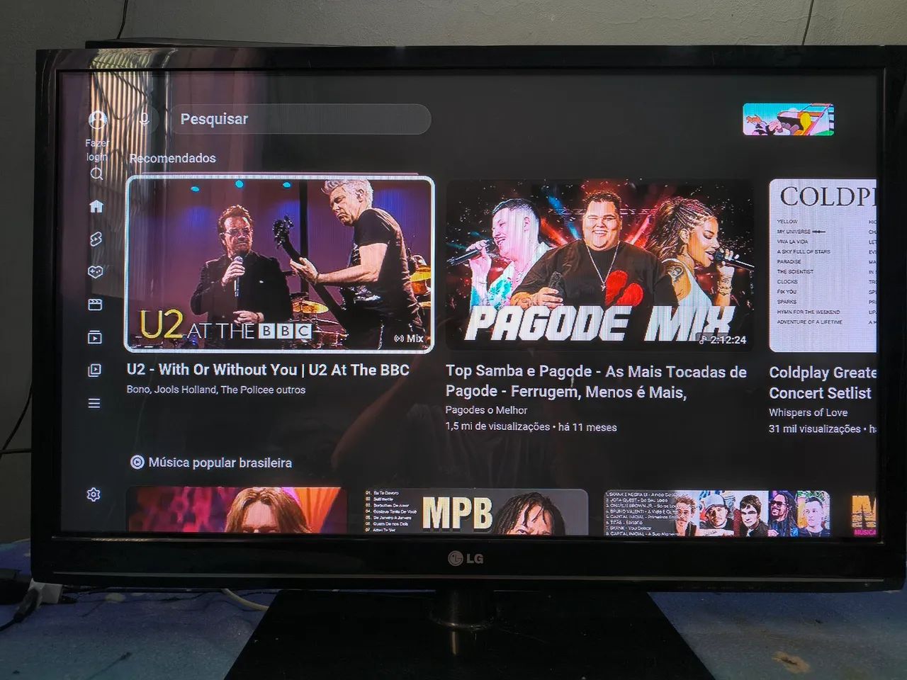 Vendo TV LG 42 polegadas de plasma - Foto 3