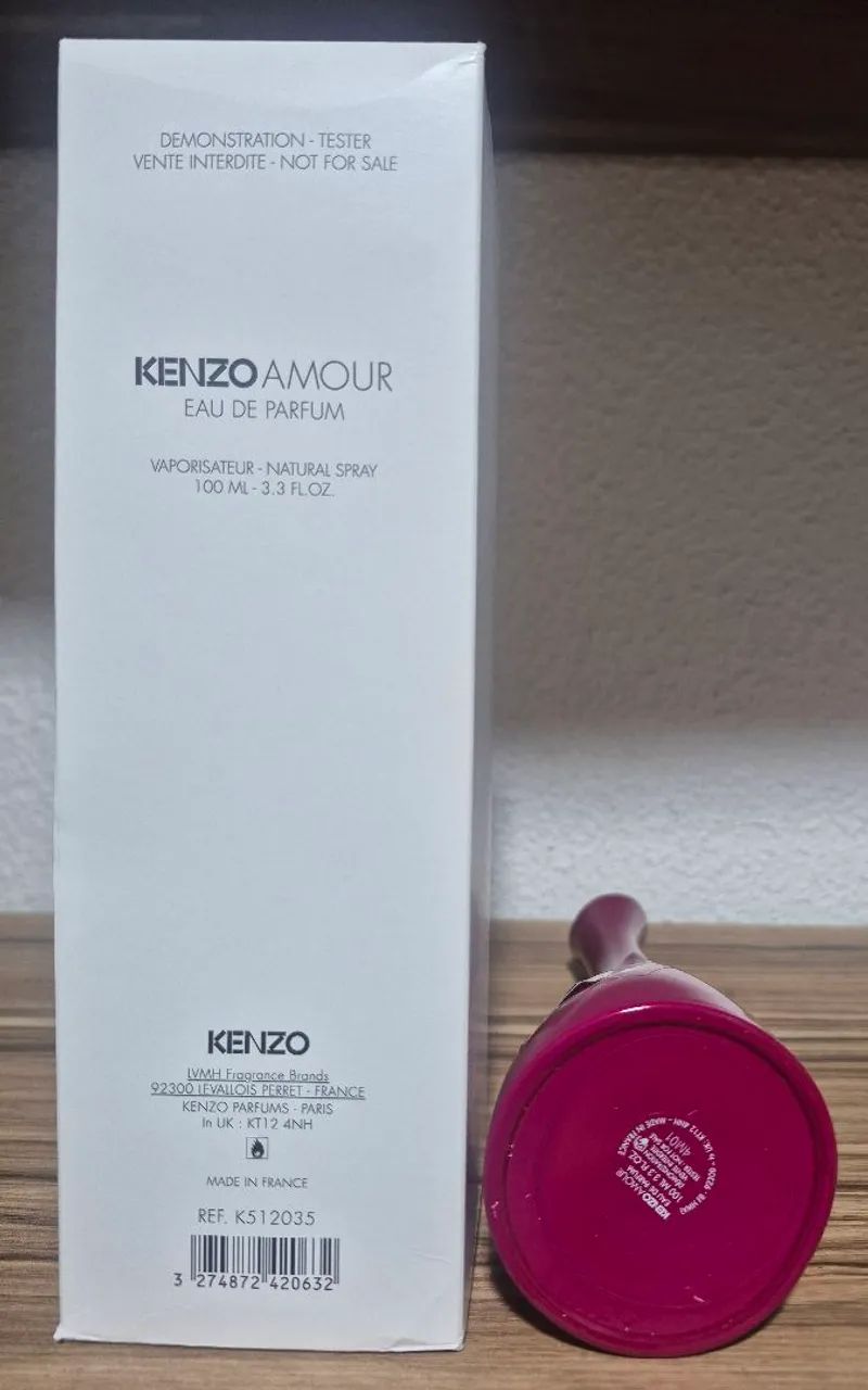 PERFUME KENZO AMOUR EDP 100ML NOVO ORIGINAL  - Foto 4