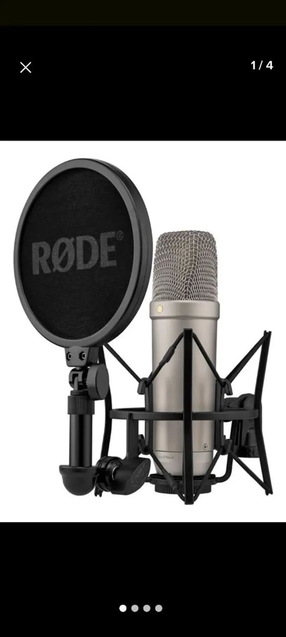 Microfone condensador NT1 Rode