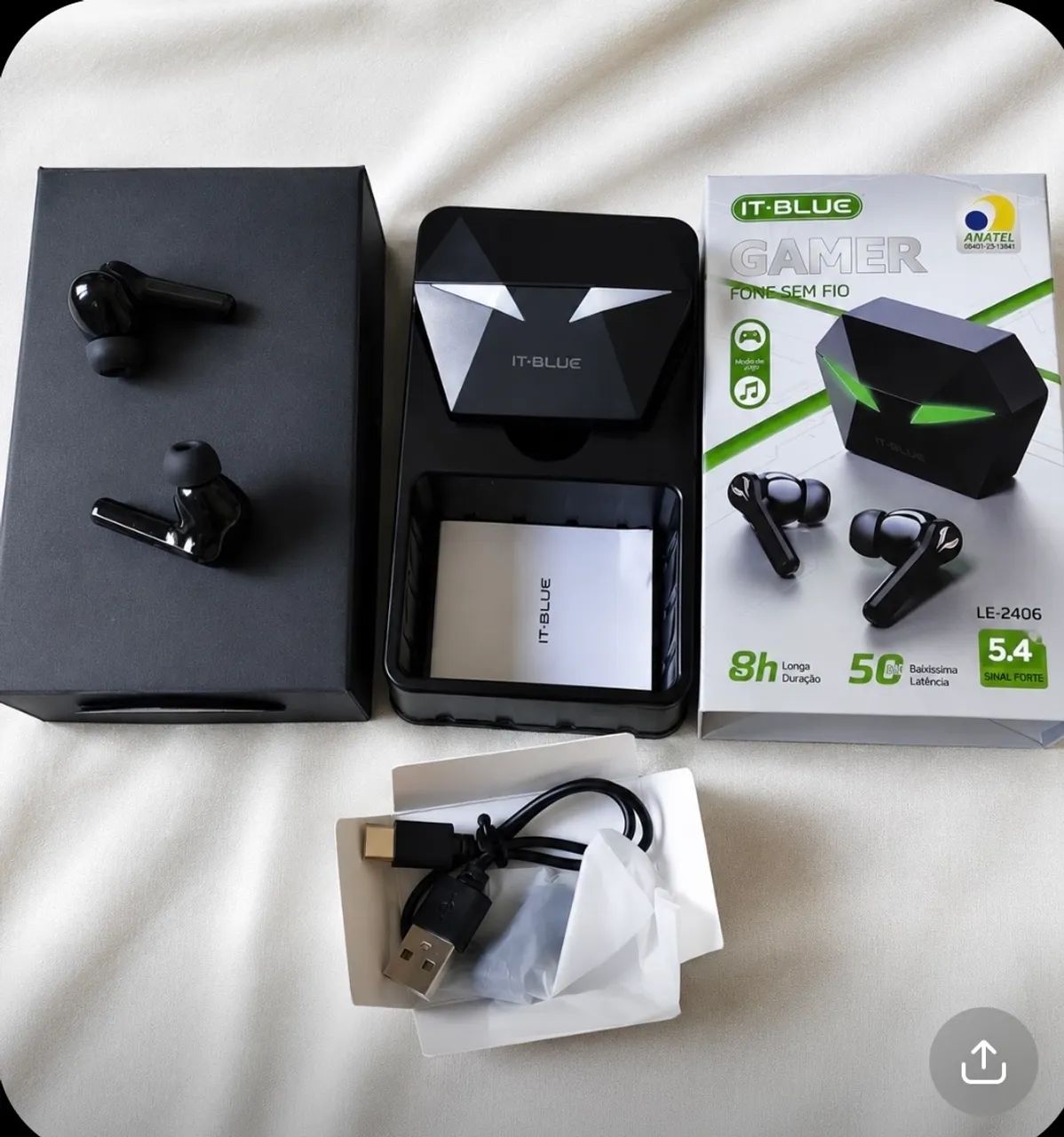 Fone De Ouvido Gamer Bluetooth - Foto 3