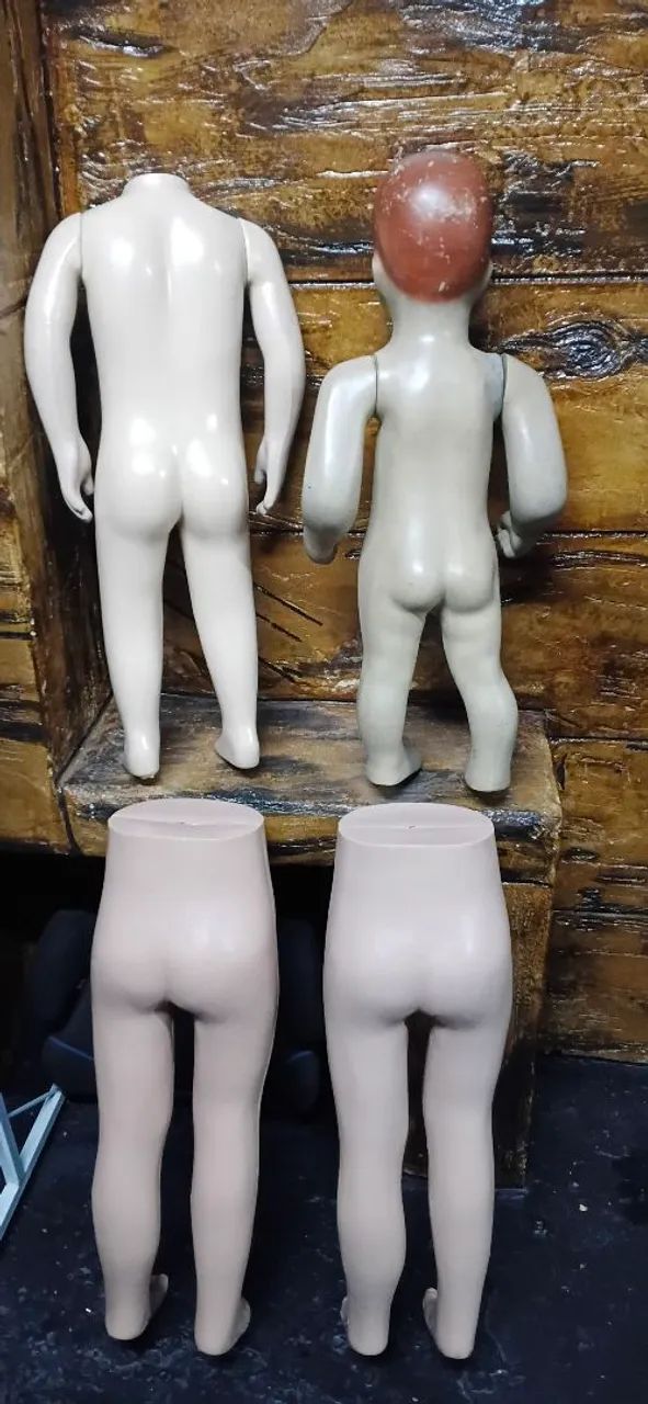 4 manequins infantil usado  - Foto 2