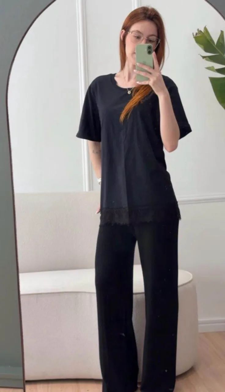 Blusinha com renda  - Foto 2