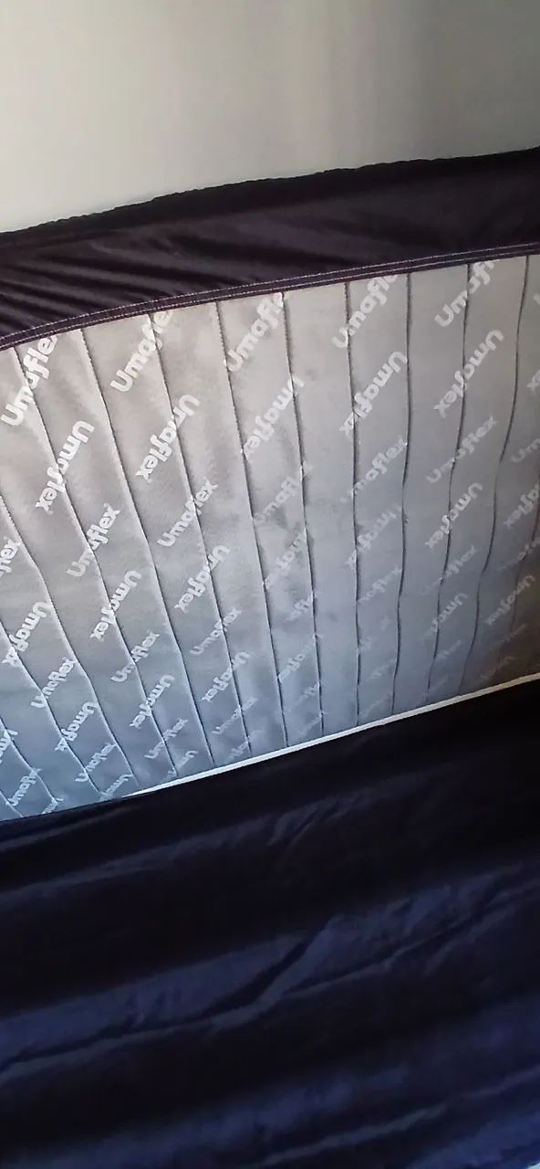 Cama Box de Solteiro Umaflex Itália Jacquard  - Foto 2