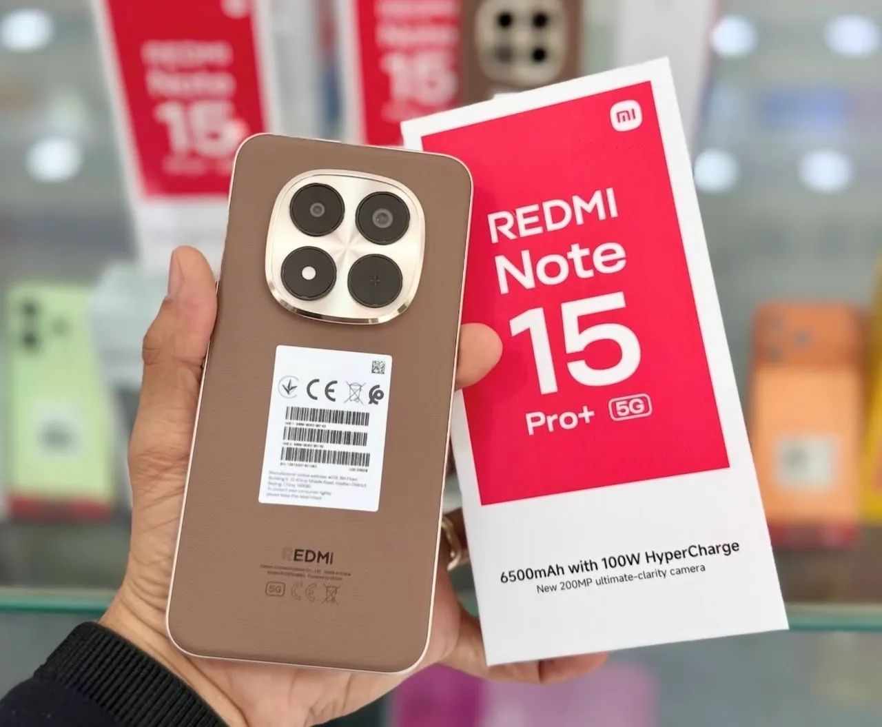 Celular Redmi Note 15 Pro Plus 5G 512Gb 12Gb RAM Lacrado Global Entregamos Garantia 