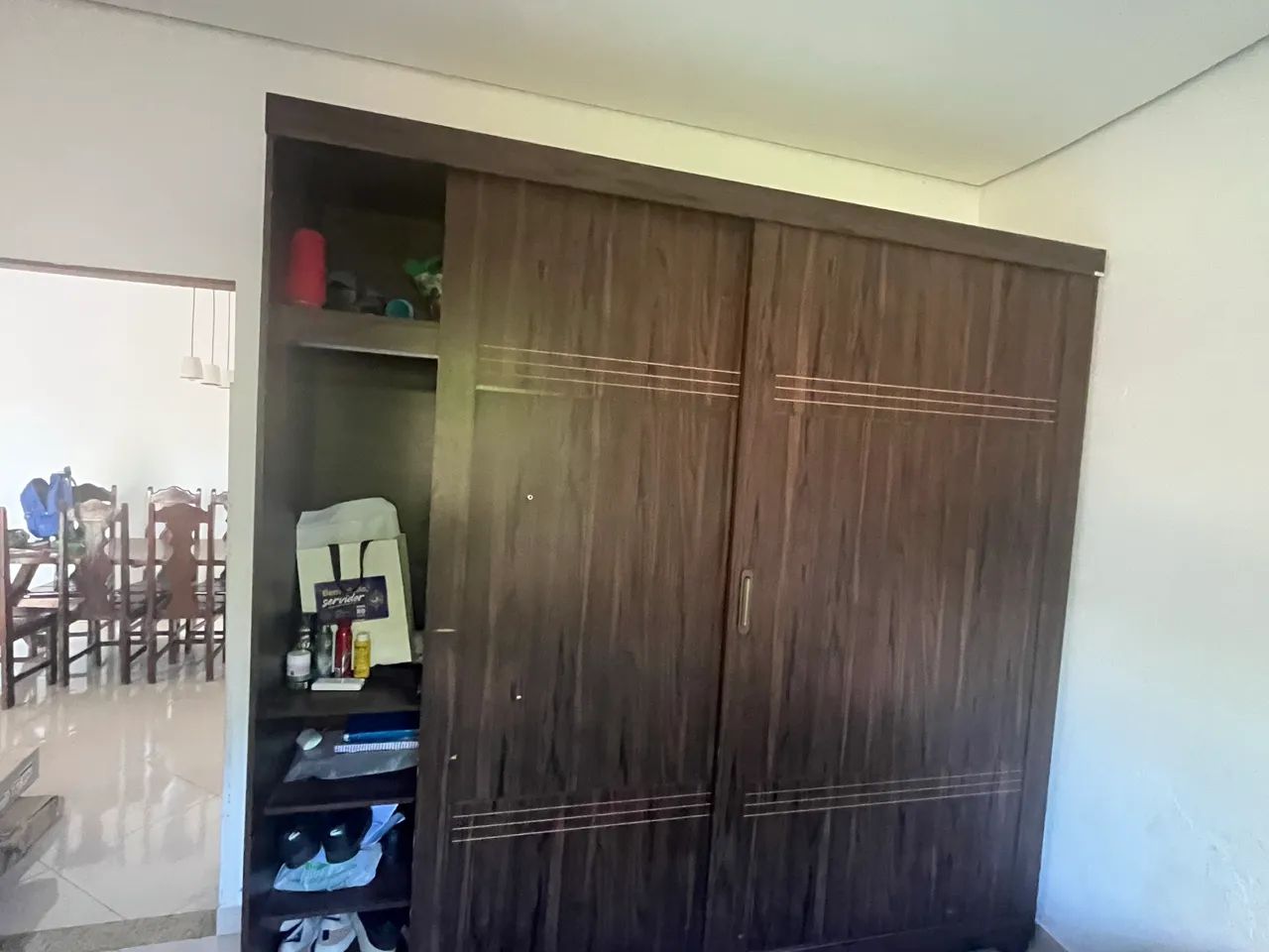 Desapego: guarda roupa de casal grande  - Foto 3