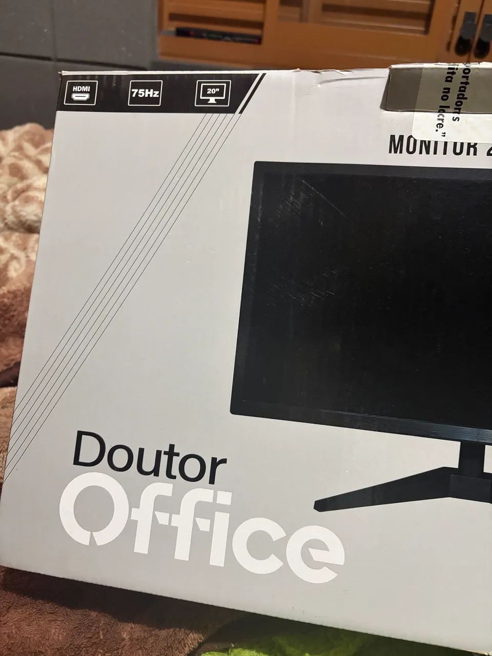 Monitor 20 polegadas Doutor Office 70hz 2 portas HDMI - Foto 4