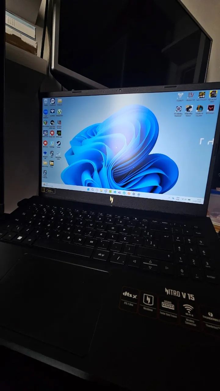 Notebook ACER Nitro V15 I7 32GB RTX 4050 6GB