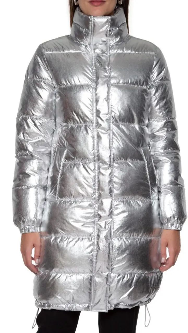 Jaqueta puffer alongada Open P *peça nova com etiqueta* - Foto 2