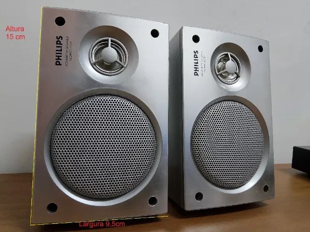 Caixas de som Philips para som ambiente