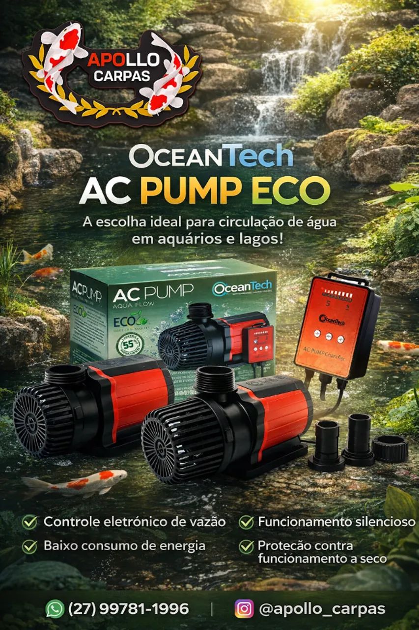 Bombas Ocean Tech para Lagos e Aquários - bomba submersa