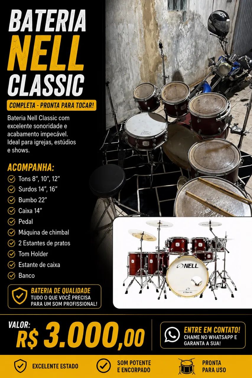 Bateria/Caixa - Foto 2