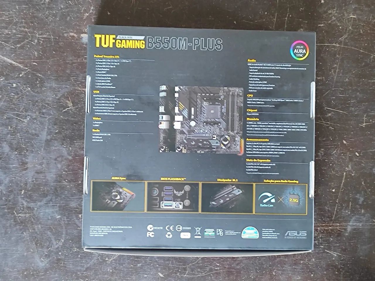 Placa mãe Asus tuf b550m plus - Foto 2