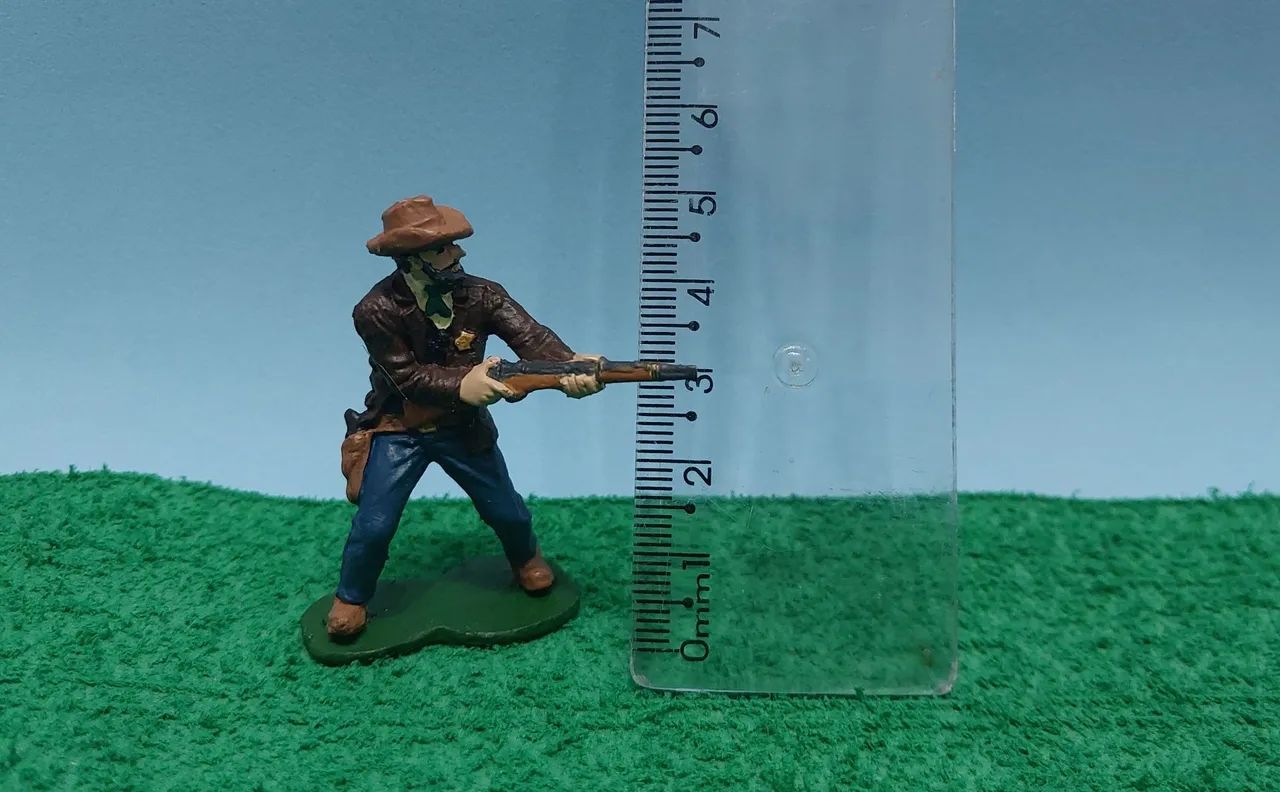 Carruagem e cowboy / Forte Apache  - Foto 3
