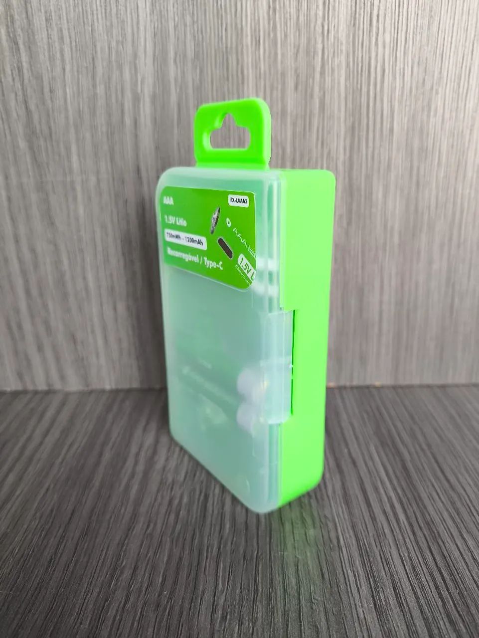 Pilha AAA Recarregável 1.5V com USB-C Carga Rápida Direta - Foto 2