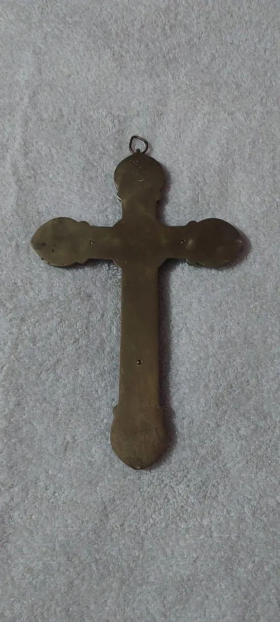 Crucifixo dourado Vintage  - Foto 4