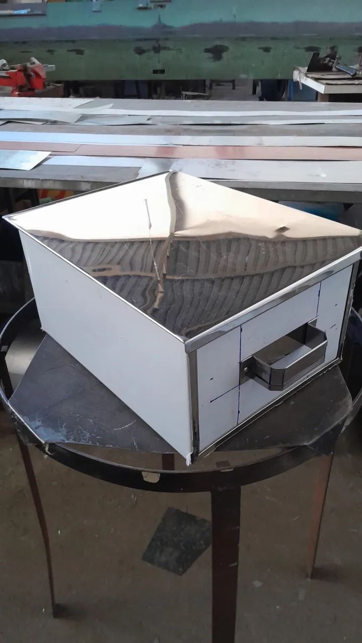 Caixa inox para assar carne  - Foto 3