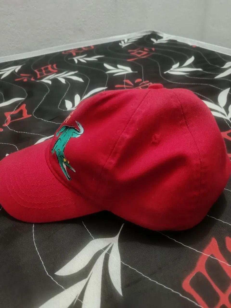 Boné Miami open 2021 Lacoste vermelho - Foto 3