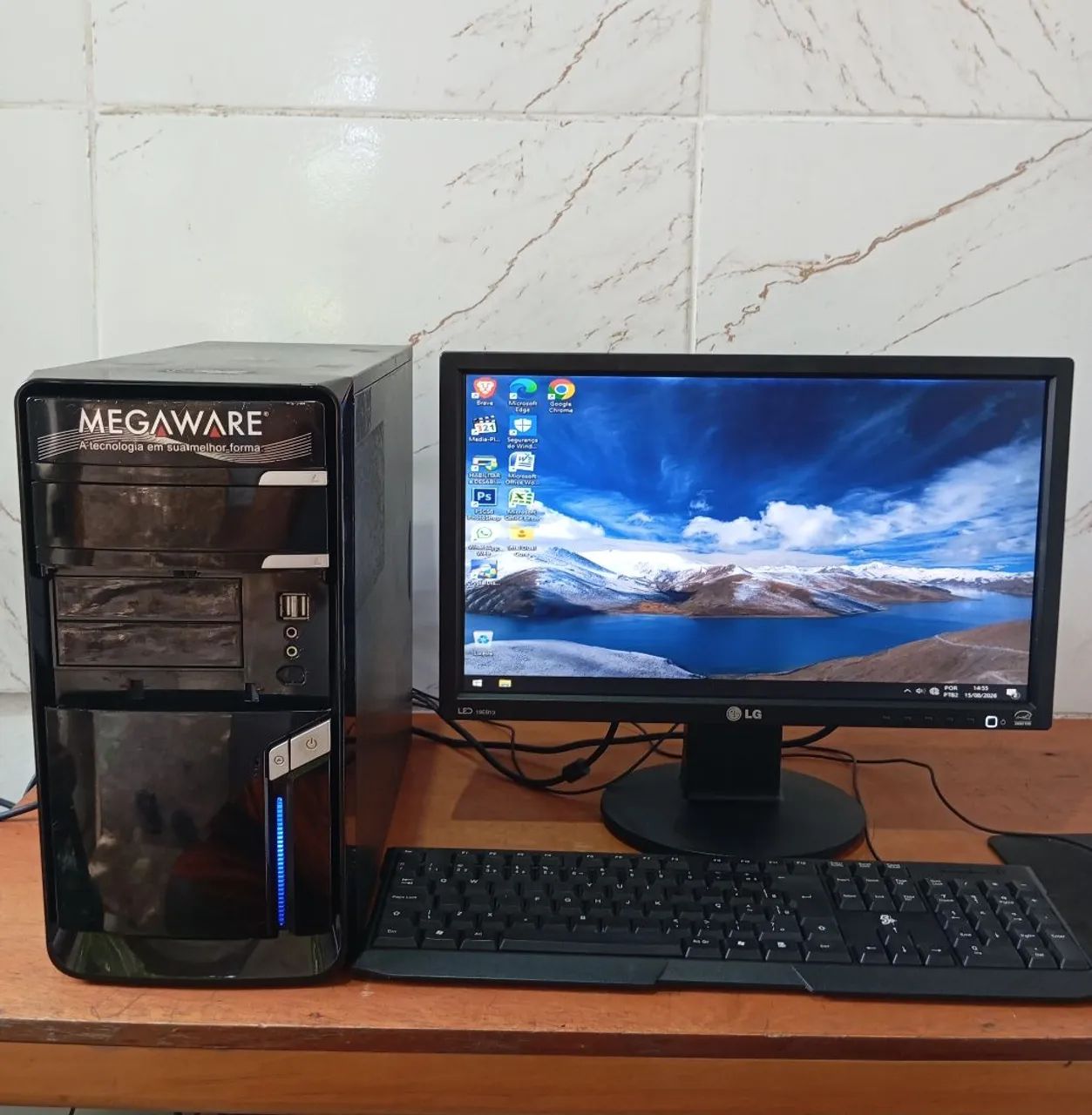 Computador Dual Core 3.0 Windows 10 Wi-fi Perfeito Completo 9?8?6?0?6?5?0?1?9? - Foto 6