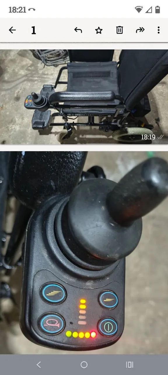 CADEIRA DE RODAS MOTORIZADA  - Foto 4