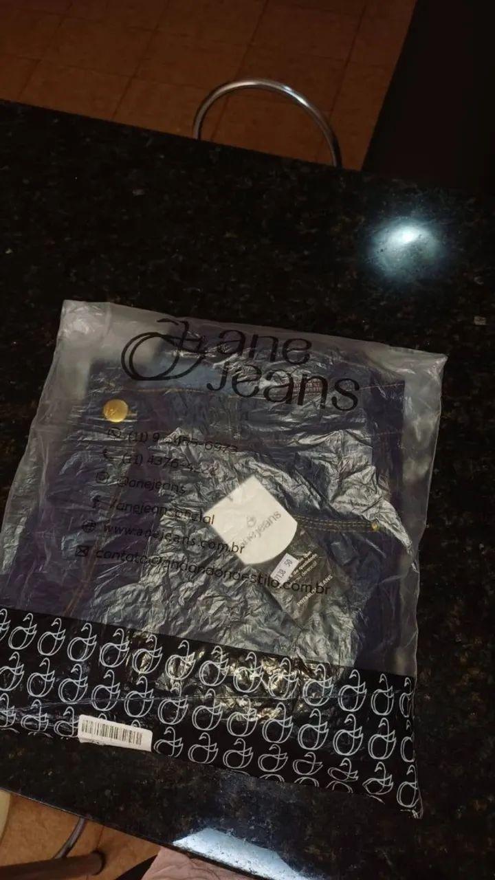 Calça Ane Jeans tamanho 50 - Foto 4