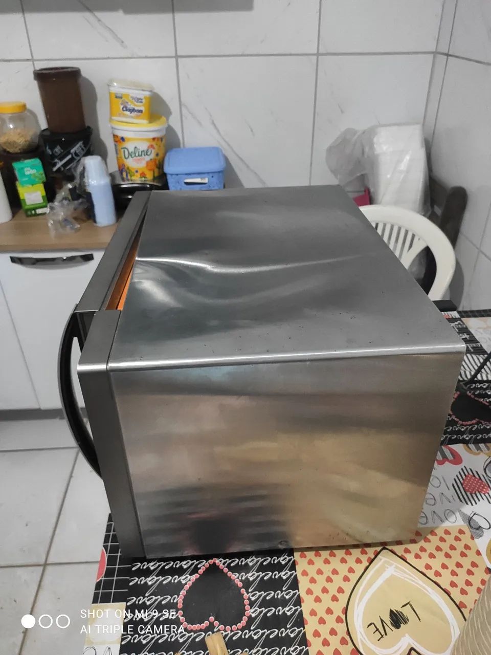 Microondas inox 32 litros - Foto 2