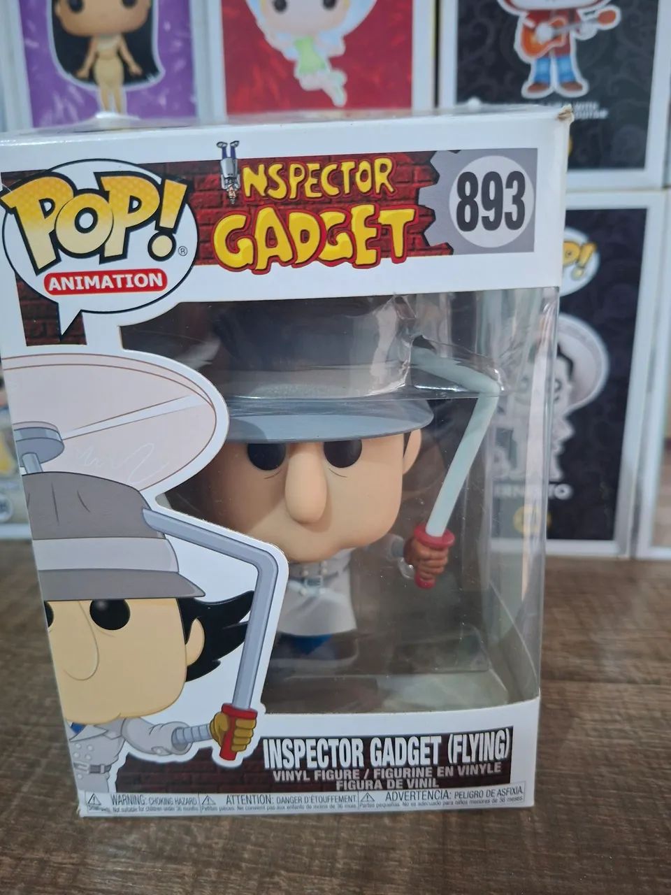 Funko pop Inspector Gadget base quebrada - Foto 3