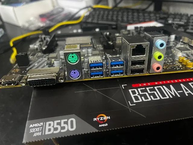 Kit upgrade Ryzen 5 5500+ B550m msi - Foto 3