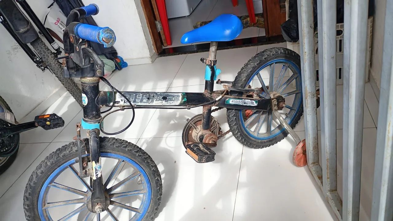 Bicicleta infantil menino 