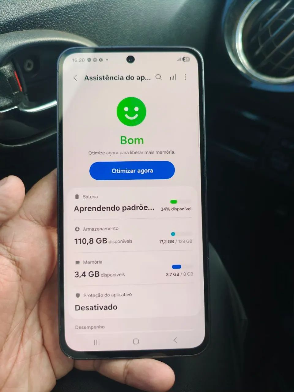 Samsung S24 FE - 8+8/128GB - AC OLXPAY  - Foto 3